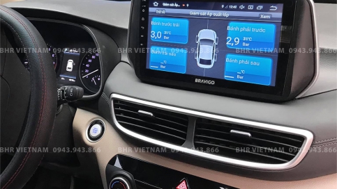 Màn hình DVD Android liền camera 360 xe Hyundai Tucson 2019 - nay | Bravigo Ultimate (6G+128G)  